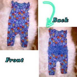 Floral Tulle Jumpsuit